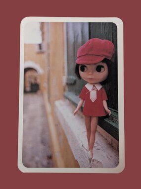10/$25 Vintage 2004 Hello Blythe! Fashion Doll Blank Photo Postcard